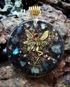 Orgonit, Orgonite, Orgone, orgonitový šperk, orgonitový přívěšek, strom života, orgonitový, posvátná geometrie, Tyrkys, květina života, čakry, energie, orgonite, semeno života, labradorit, víla